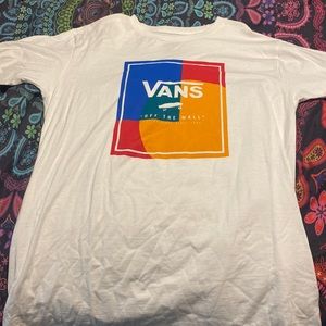 Vans White Tee